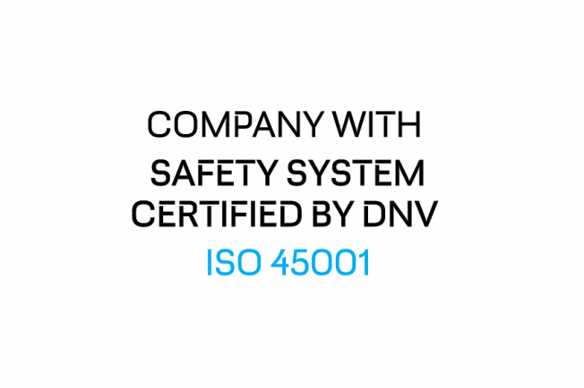We are now ISO 45001 certified
