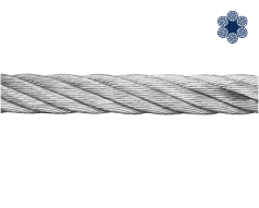 General purpose wire rope 6×36 WS+FC