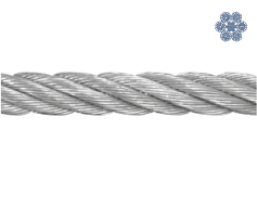 General purpose wire rope 6×36 WS+IWRC