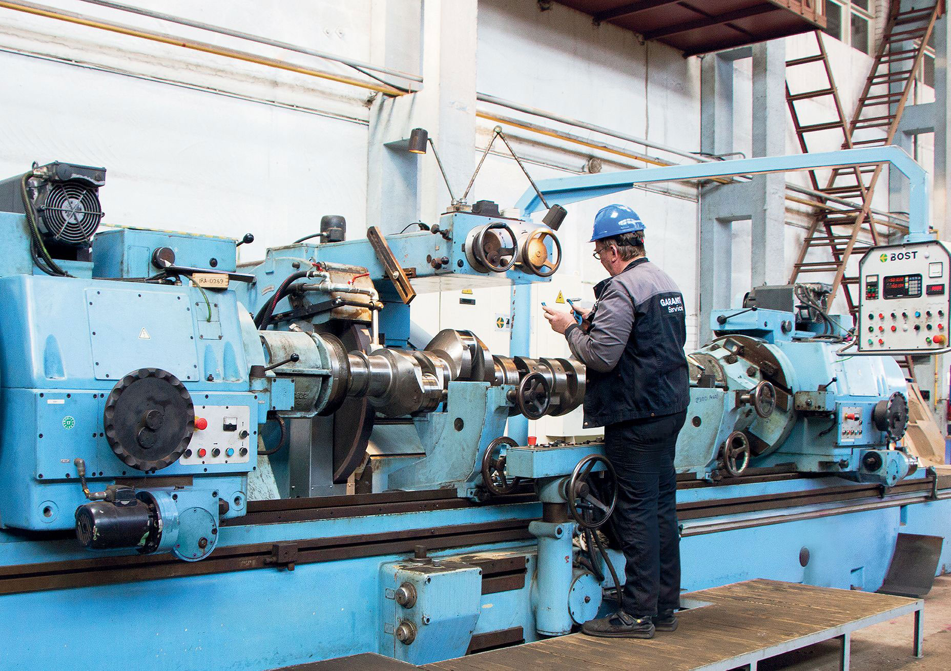 On-site machining & fabrication